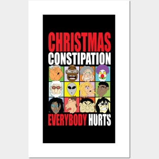 Christmas constipation Posters and Art